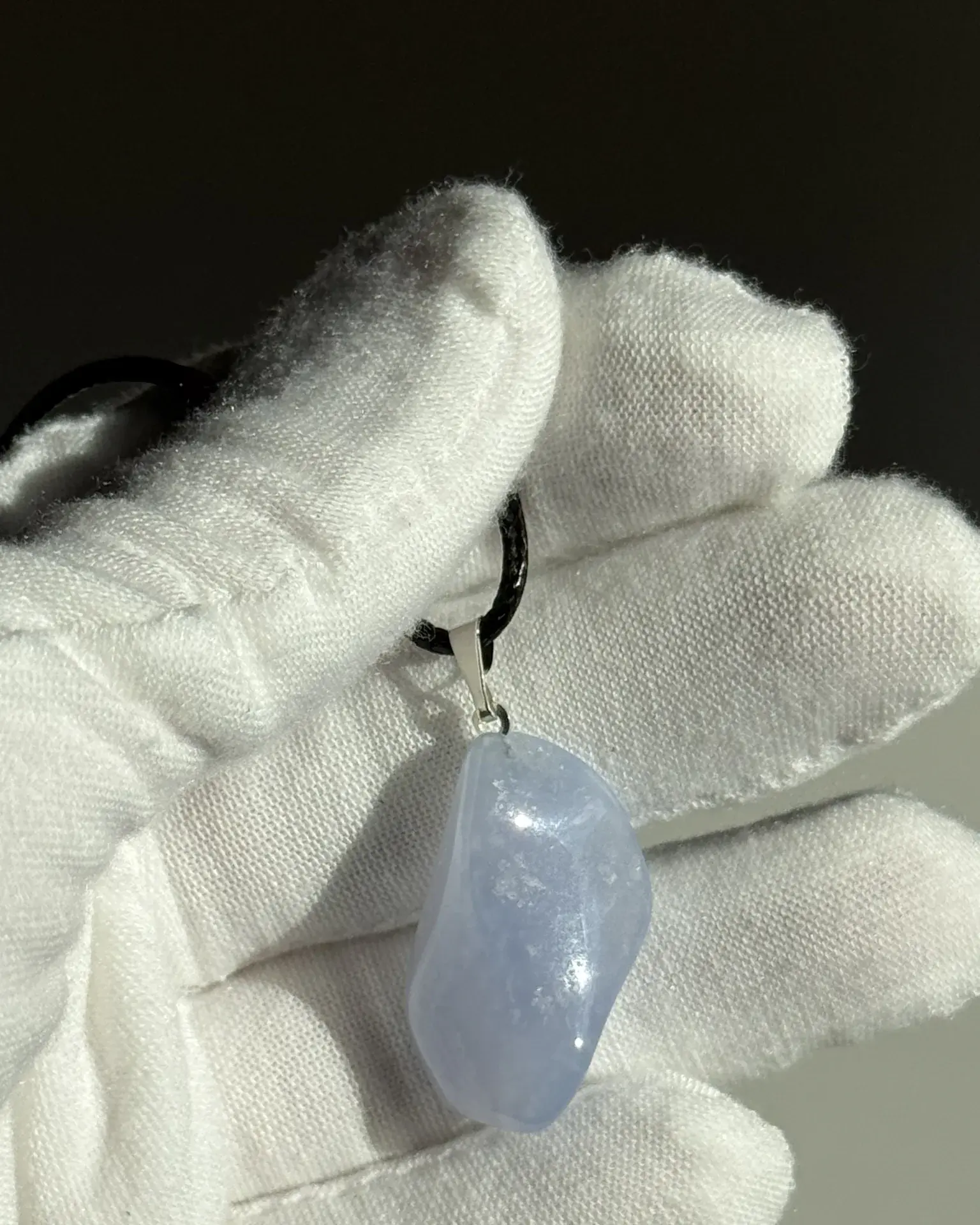 Wisior z chalcedonem · grudka, zdjęcie 1