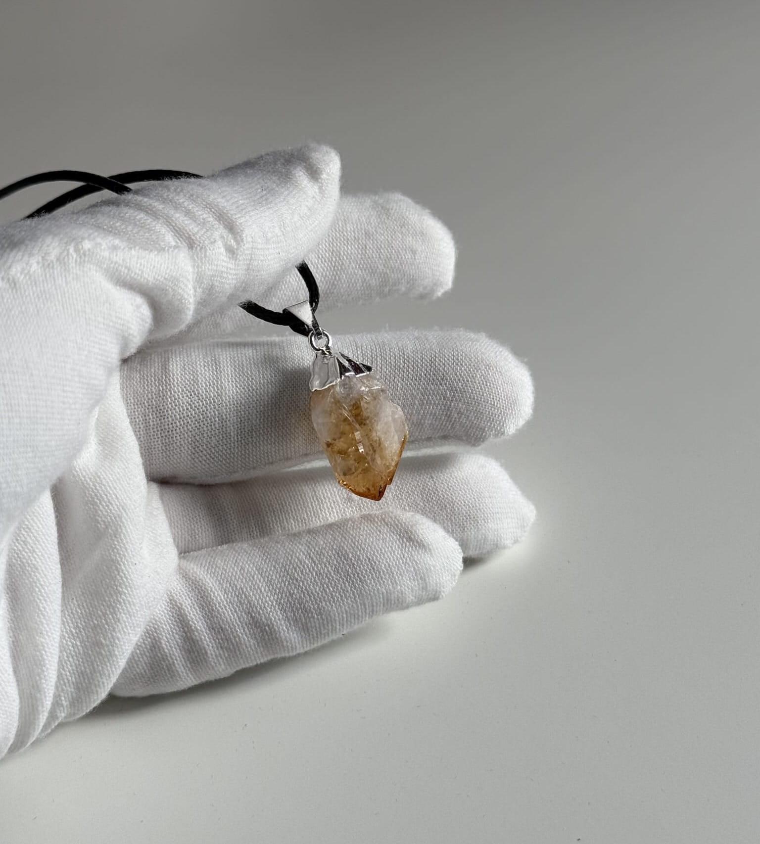 Wisior z cytrynem palonym, zdjęcie 3
