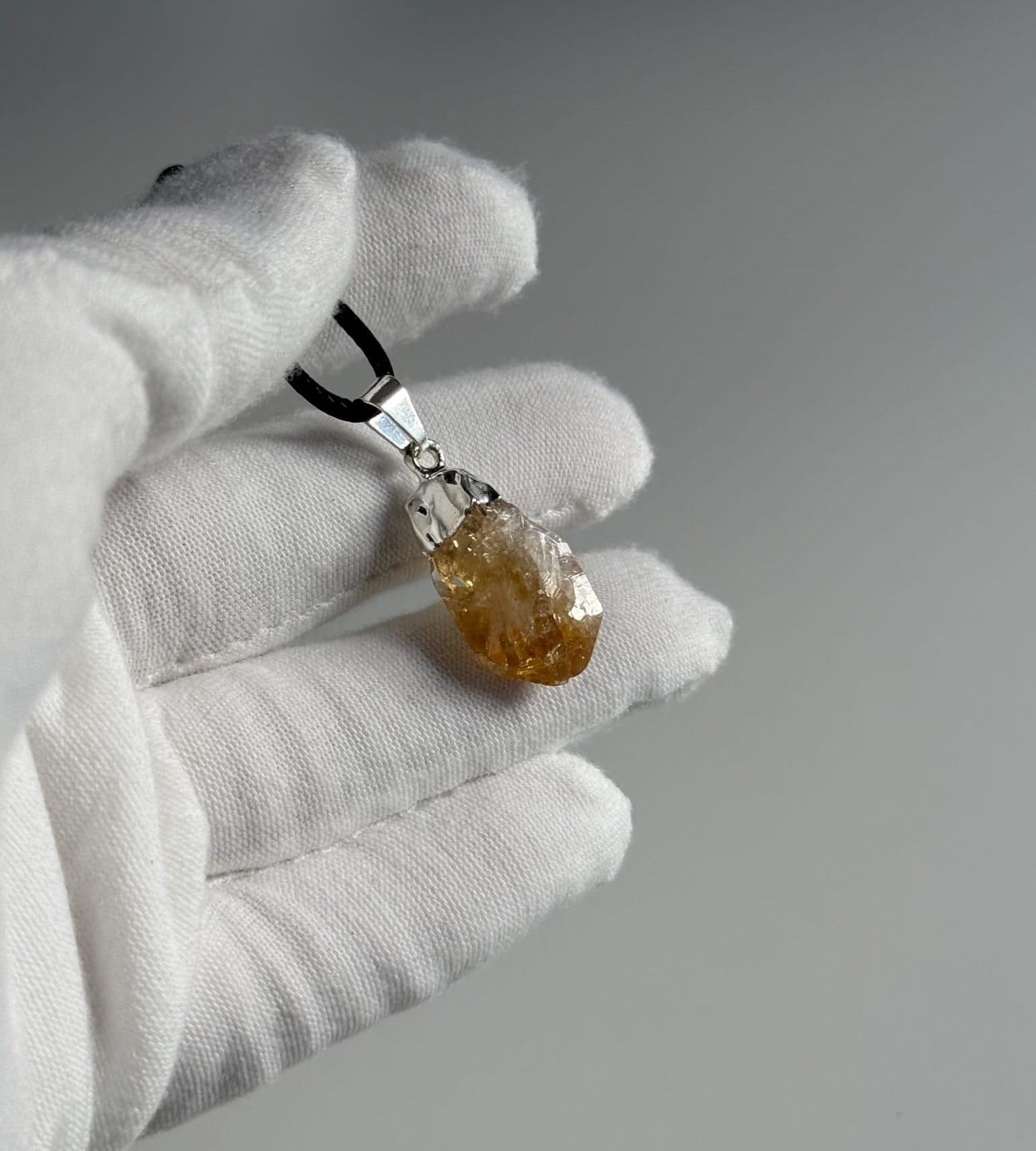Wisior z cytrynem palonym, zdjęcie 5